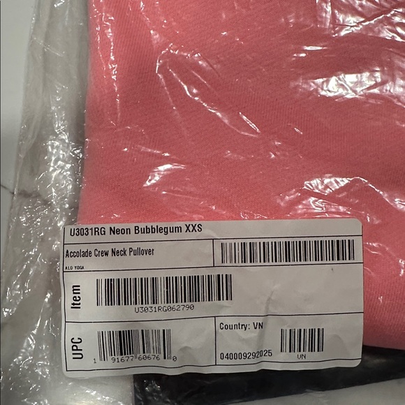 🆕 Neon Bubblegum Crew Neck Pullover 🆕 - Picture 5 of 7